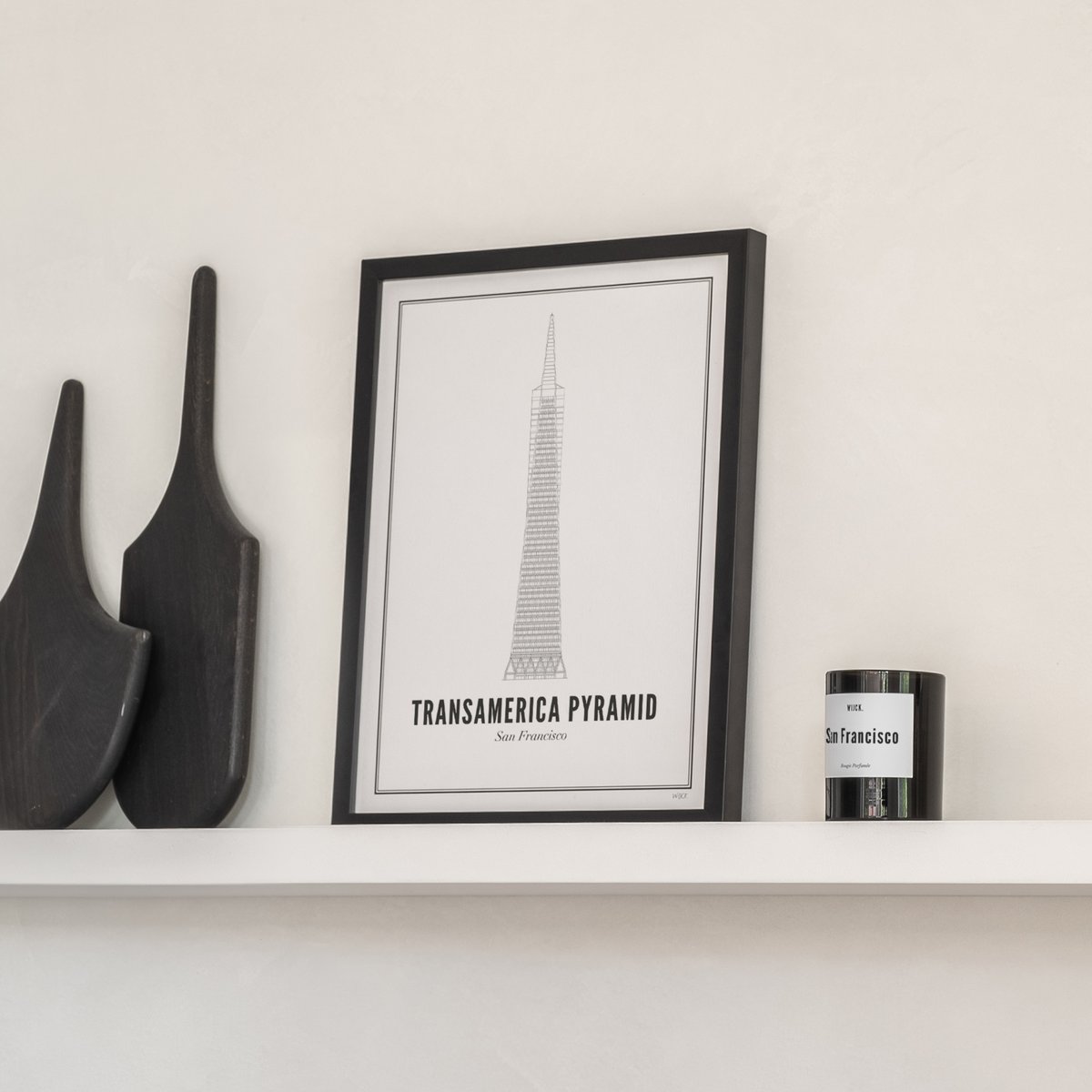 Affiches de San Francisco - Transamerica Pyramid | WIJCK.